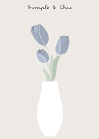 Blue Tulip : Simple and Chic