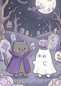 แมวโมจิ ฮาโลวีน