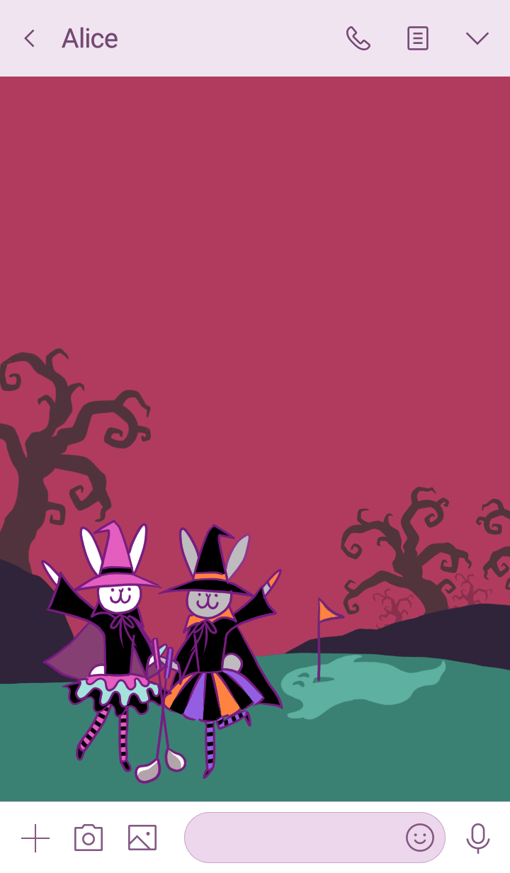 Golf Lover! Play golf in Halloween