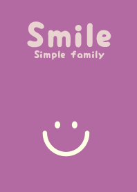 smile simple family Burgundy
