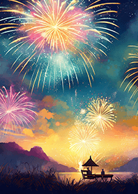 Beautiful Fireworks Theme#620