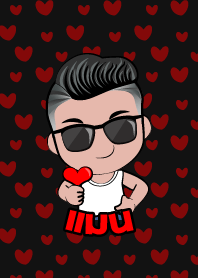 Man is handsome
