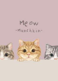 Meow - Munchkin - DAWN PINK