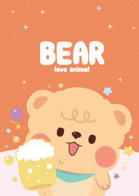 Chubby Baby Bear Cutie Orange
