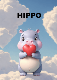 Love Moo Dung little hippo Theme