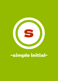simple initial-S- THEME 68