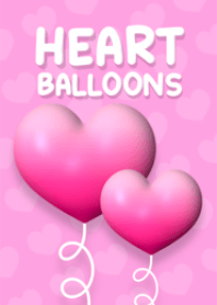 Heart Balloons Cute Theme