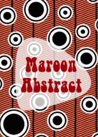 Maroon Abstract "NEW"