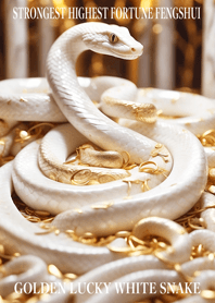 Golden White Snake of Financial Luck 14