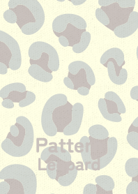 Pattern Leopard Pale Mist WHT