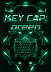 Key Cap: green