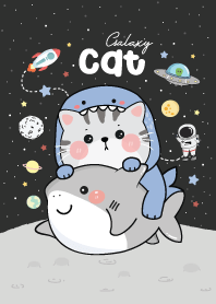 แมวชุดฉลามน่ารัก กาแล็กซี่