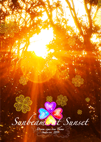 Good Luck Sunbeams at Sunset