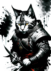 水墨猫武士 60aF3A