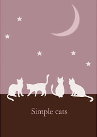 Crescent moon and cat design2.