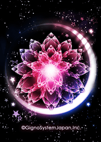 Happy crystal flower