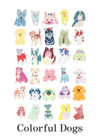My Colorful Dogs