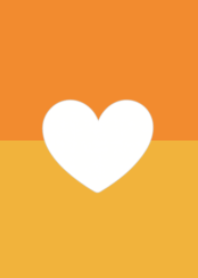 Simple Two Tone Heart V.8