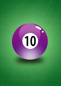 Billiard ball*10*ten*October*