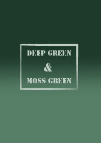Deep Green & Moss  Theme