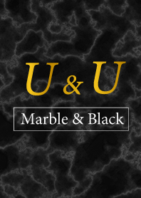 U&U-Marble&Black-Initial