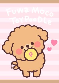 fluffy toy poodle 3set