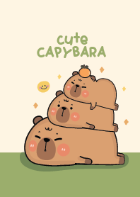 Capybara Gang Cute : Green!