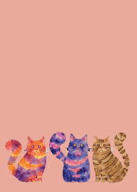Amusing Cats02 pink & blue