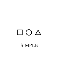 white. Simple symbol.