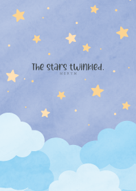 The stars twinkled -BLUE- 10