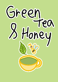 ชาเขียวกับน้ำผึ้ง