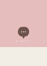 シンプル（beige pink)V.1639