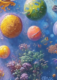 Dream of tropical fish #FV35.