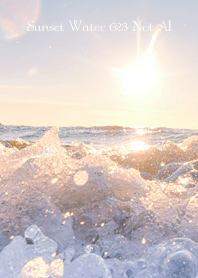 Sunset Water 623 Not AI