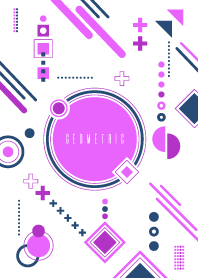 Geometric Circle White 2