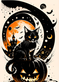 halloween cat 5EBe74