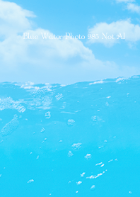 Blue Water Photo 985 Not AI