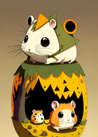 Halloween Hamster C91d96