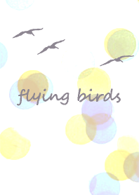 flying birds