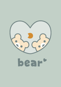 Bear Moon - Dullness Green