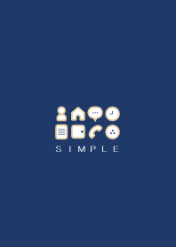 SIMPLE(beige blue)V.364b