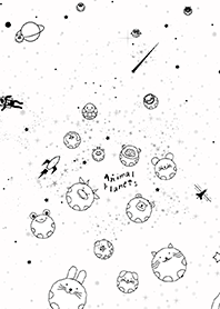 Animal Planets (White)