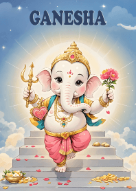Ganesha, very wealthy, rich in money