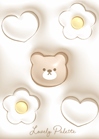 beige Lovely Bear Palette 04_2