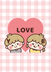 Love Couple -initial Y&B- Girl