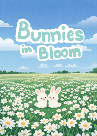 Bunnies in Bloom : ) - Green