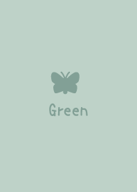 Butterfly -Dullness Green-