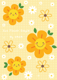 Sun Flower Cute Simple Jaja- 01
