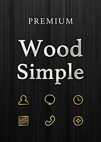 Wood Simple Black
