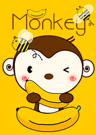 Monkey with Bees.